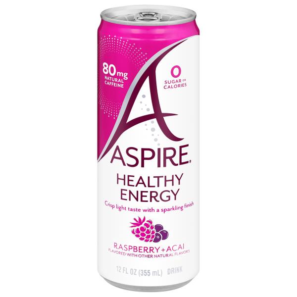 Aspire Energy Drink, Healthy Energy, Raspberry + Acai Publix Super