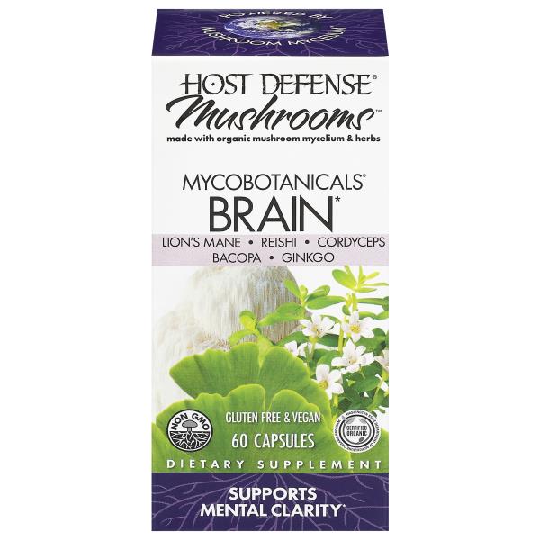 Host Defense Mushrooms MyCoBotanicals Capsules Brain | Publix