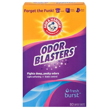 Arm & Hammer Fabric Softener Sheets, Odor Blasters, Fresh Burst