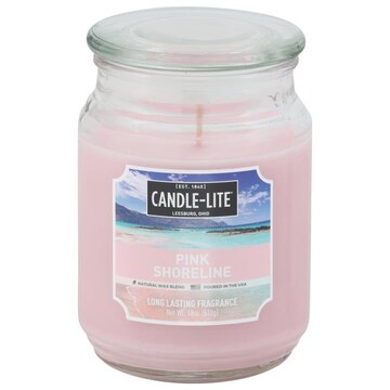 Candle-Lite Pink Shoreline Candle