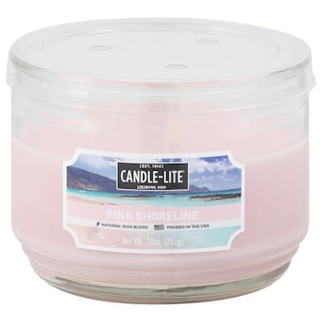 Candle-Lite Candle, Pink Shoreline