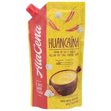 AlaCena Huancaina Cheese Sauce, Hot Chili, Yellow