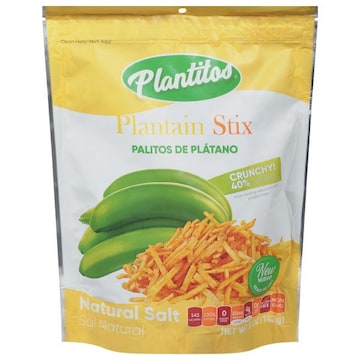 Plantitos Plantain Stix, Natural Salt, Crunchy