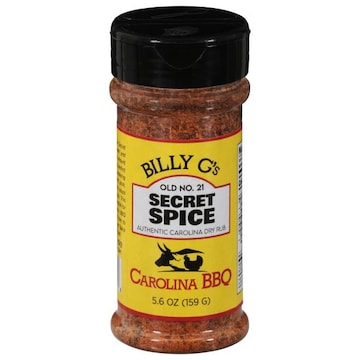 Billy G's Dry Rub, Carolina BBQ, Secret Spice, Old No. 21