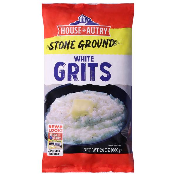 HouseAutry Grits, White, Stone Ground Publix Super Markets