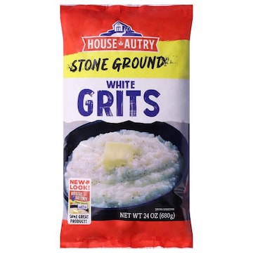 House-Autry Grits, White, Stone Ground
