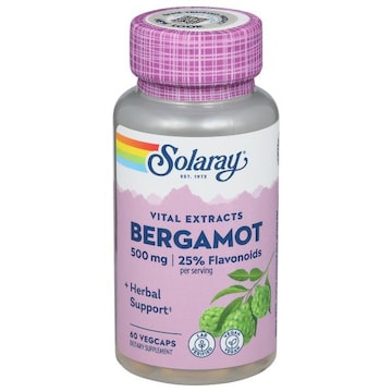 Solaray Bergamot. 500 mg, Vegcaps