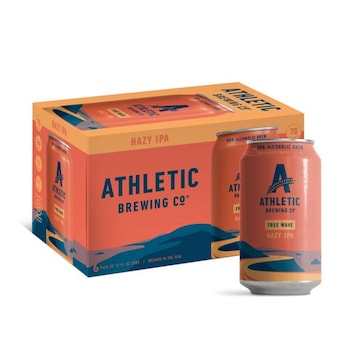 Athletic Brewing Co Non-Alcoholic Beer, Free Wave