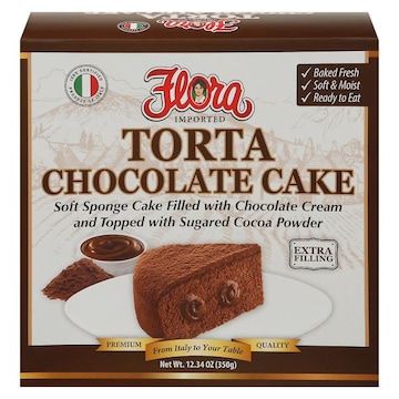 Flora Chocolate Cake, Extra Filling, Torta