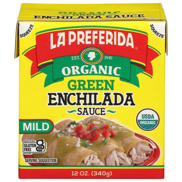 La Preferida Enchilada Sauce, Organic, Green, Mild Publix Super Markets