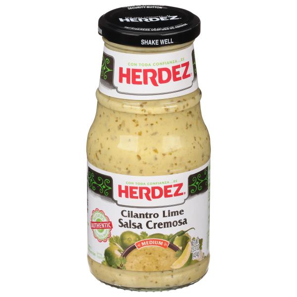 Herdez Salsa Cremosa, Cilantro Lime, Medium Publix Super Markets