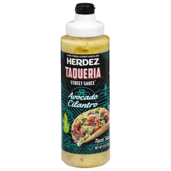 Herdez Taqueria Street Sauce Taco Sauce Avocado Cilantro Mild Publix Super Markets