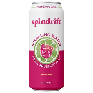 Spindrift Sparkling Water, Raspberry Lime, Unsweetened