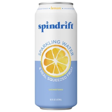 Spindrift Sparkling Water, Lemon, Unsweetened