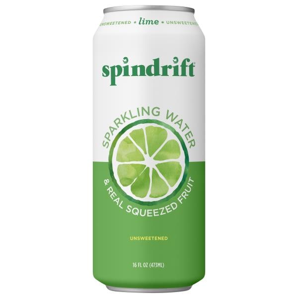 Spindrift Sparkling Water, Lime, Unsweetened Publix Super Markets
