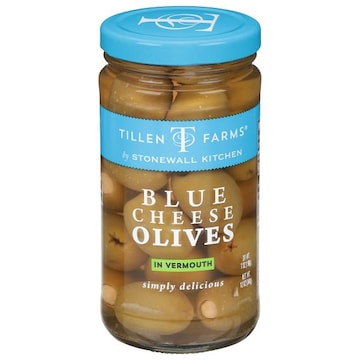 Tillen Farms Olives, in Vermouth, Blue Cheese