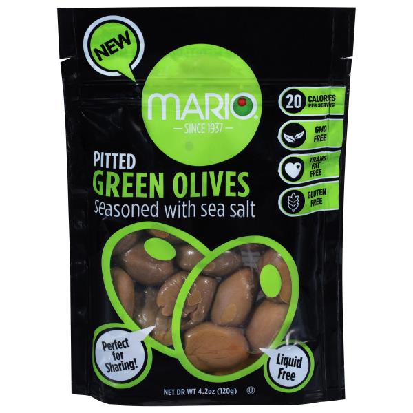Mario Olives, Green, Pitted Publix Super Markets