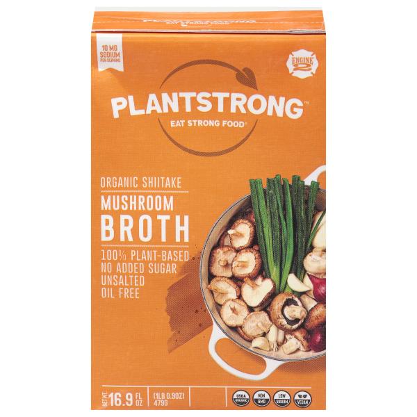 Plantstrong Broth Shiitake Mushroom Publix Super Markets