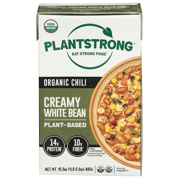 PlantStrong Chili, Organic, Plant-Based, Creamy White Bean