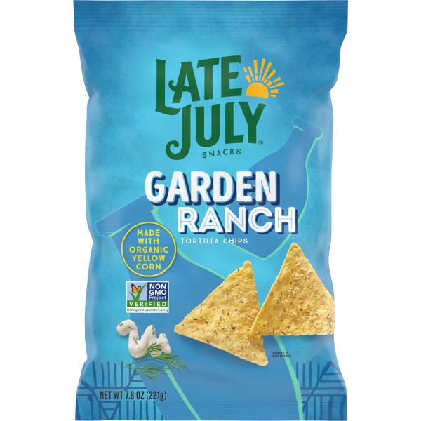 LATE JULY® Snacks Clásico Garden Ranch Tortilla Chips | Publix Super ...