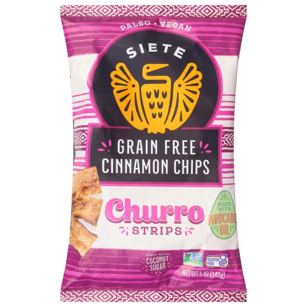 Siete Churro Strips, Grain Free, Cinnamon Chips Publix Super Markets
