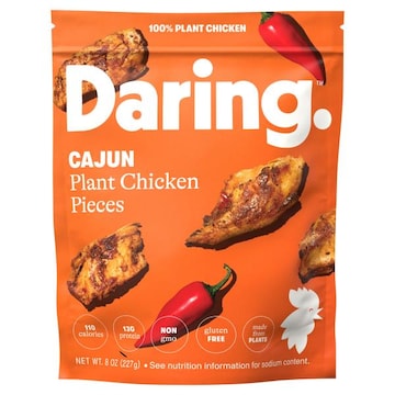 Daring Plant Chicken Pieces, Cajun