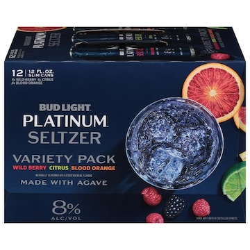 Bud Light Platinum Seltzer, Variety Pack