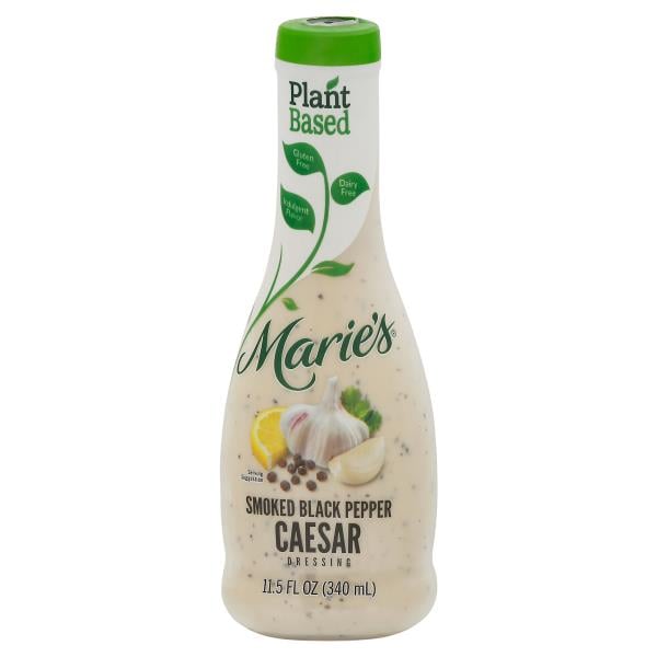 Marie's Dressing, Plant Based, Smoked Black Pepper Caesar Publix