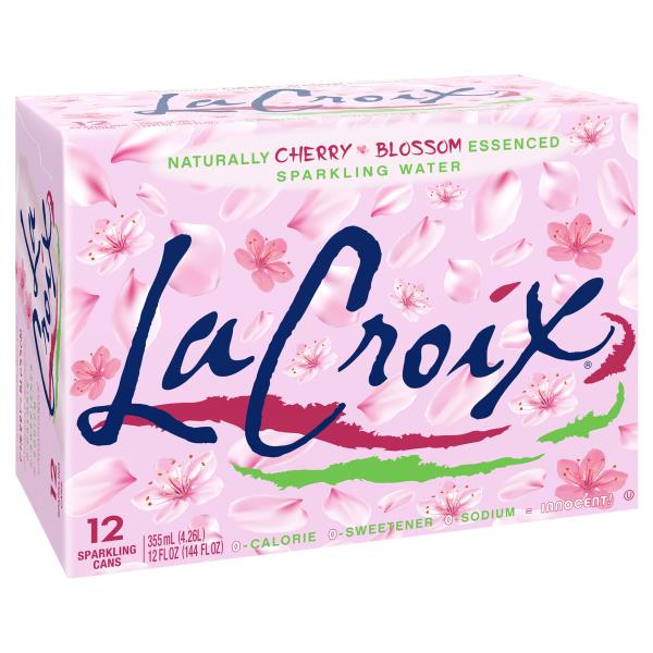 【美品】でも少々難ありChristian Lacroix La Croix Sparkling Water, Cherry Blossom | Publix Super Markets