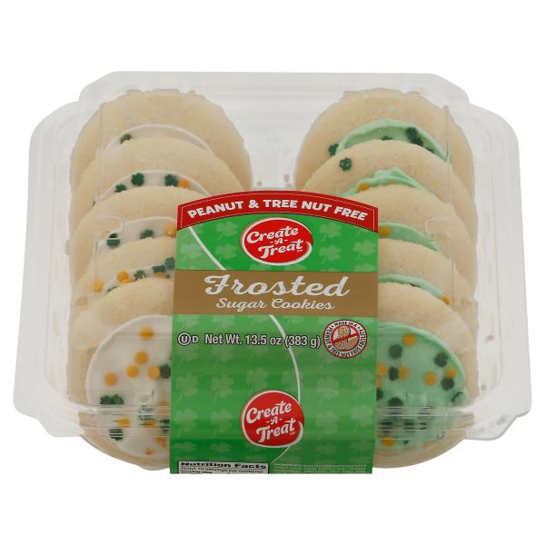 CreateATreat Sugar Cookies, Frosted Publix Super Markets