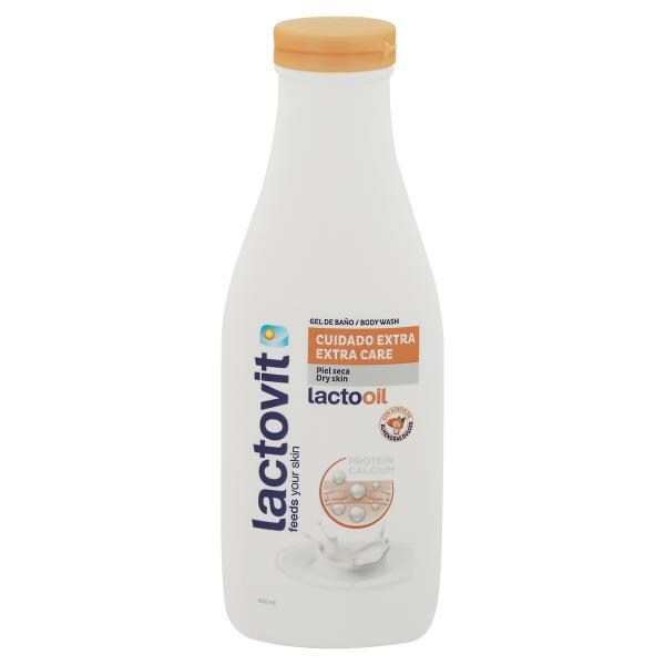 Lactovit Lactourea Body Wash – 2-Pack, 20.3 Fl Oz Each – Protective Shower Gel With Milk Lactosomas, Made In Spain