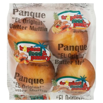 Tropical Food & Pastry Muffin, Butter, Original