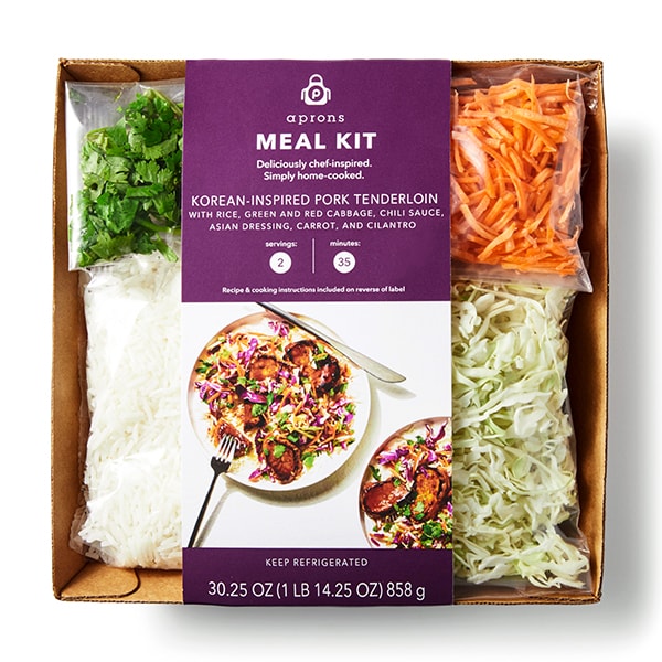 Aprons Korean-Inspired Pork Tenderloin Meal Kit, Serves 2 | Publix