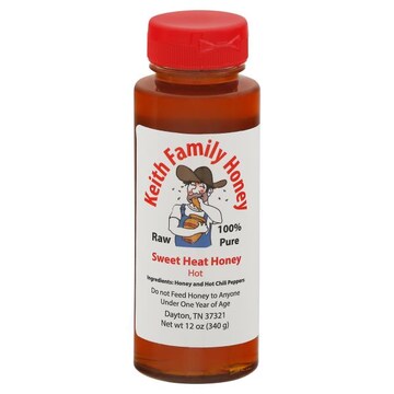 Keith Family Honey Sweet Heat Honey, Hot