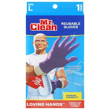Mr. Clean Loving Hands Reusable Size L Gloves