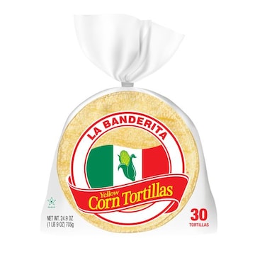 La Banderita Corn Tortillas, Yellow