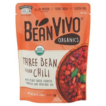 BeanVivo Organics Mild Vegan Three Bean Chili