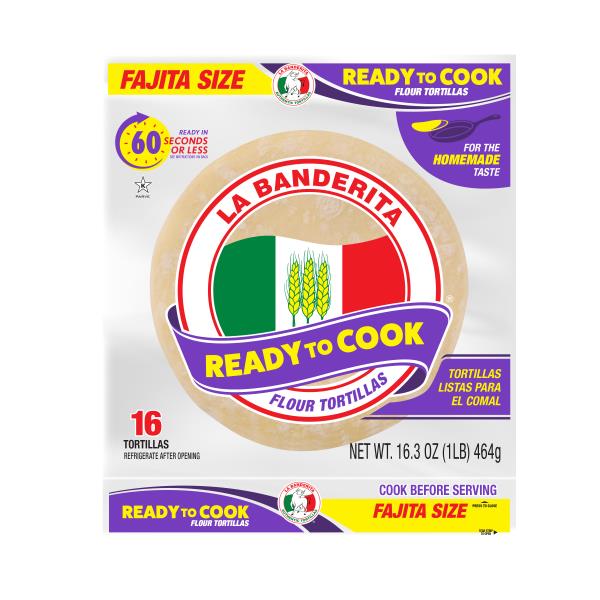 La Banderita Tortillas, Flour, Fajita Size Publix Super Markets