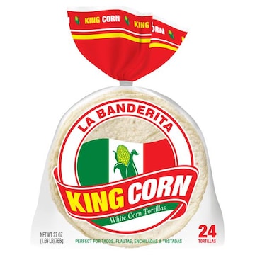 La Banderita King Corn Tortillas