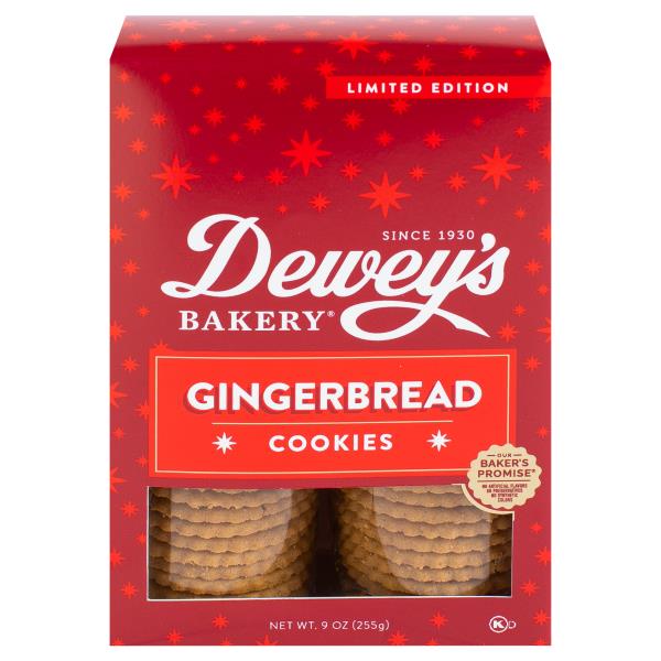 Dewey's Bakery Cookies, Gingerbread Publix Super Markets