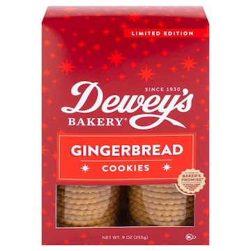 Dewey's Bakery Cookies, Gingerbread