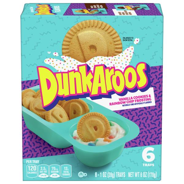 DunkAroos Vanilla Cookies & Rainbow Chip Frosting Publix Super Markets