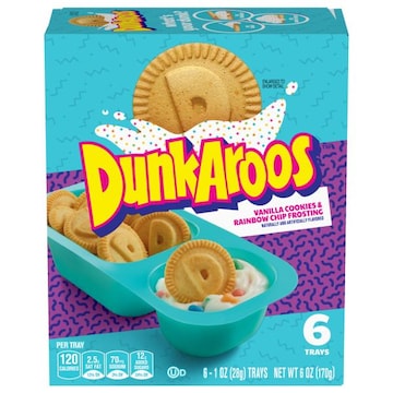 DunkAroos Vanilla Cookies & Rainbow Chip Frosting