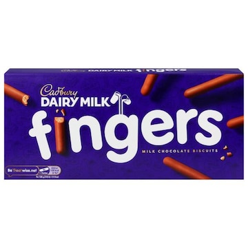 Cadbury Dairy Milk Fingers Milk Chocolate Biscuits