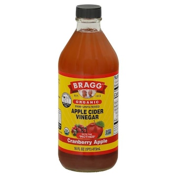 Bragg Apple Cider Vinegar, Organic, Raw-Unfiltered, Cranberry Apple