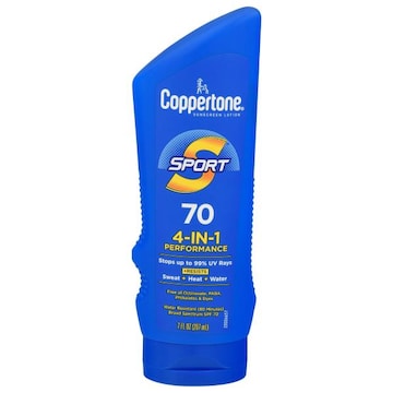Coppertone Sport Sunscreen Lotion, 4-In-1 Performance, SPF 70