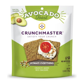 Crunchmaster Avocado Toast Cracker Ultimate Everything 3.54oz.