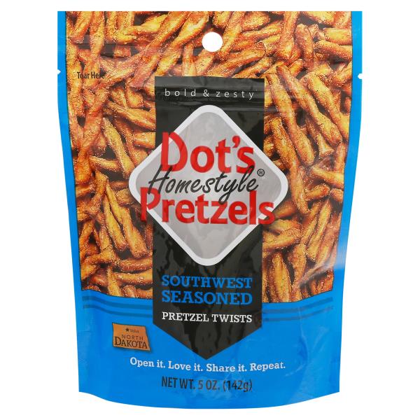 Dot's Homestyle Pretzels Pretzel Twists, Southwest Seasoned Publix