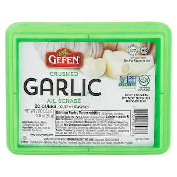 Gefen Garlic Cubes, Crushed