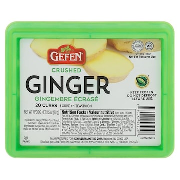 Gefen Ginger Cubes, Crushed